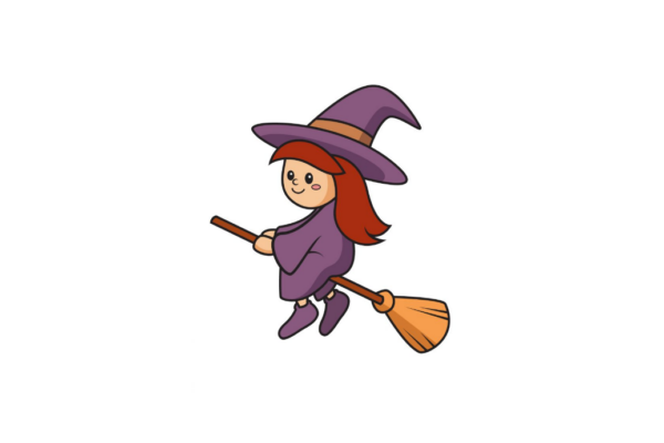How to Draw A Witch Easily